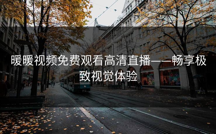 暖暖视频免费观看高清直播——畅享极致视觉体验